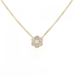 K18YG Hoa Hồng Kim Cương Dây Chuyền 1.00CT - Hàng hiệu Chính Hãng