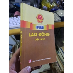 Bộ luật lao động hiện hành 2022 mới 80% có viết ít GIÁO TRÌNH, CHUYÊN MÔN HCM1709 Rebooks.vn