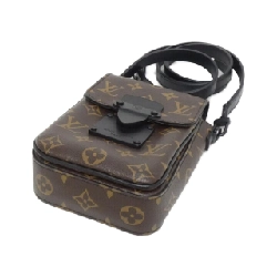Túi đeo vai Louis Vuitton Monogram Macassar S-Lock Vertical Wearable Wallet M81522 - Hàng hiệu Chính hãng 802509