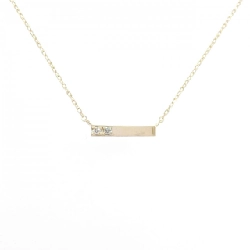 K10YG Dây chuyền kim cương 0.02CT - Hàng hiệu Authentic