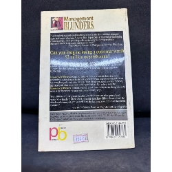 Management Blunders - 57 Pitfalls You Can Avoid, Mark Eppler, Mới 70% (Ố Vàng), 2006 SBM2407 347312