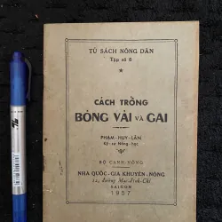 Cách trồng bông, vải và gai