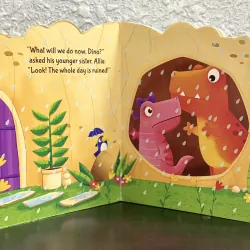 Board book DINO’S RAINY DAY – CÙNG KHỦNG LONG NHỎ VUI CHƠI NGÀY MƯA! 927627