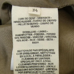 【Mã giảm giá】Áo khoác da HERMES 638052