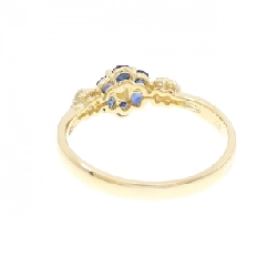 Nhẫn Sapphire Hoa K18YG 0.39CT - Hàng hiệu Chính hãng 669657