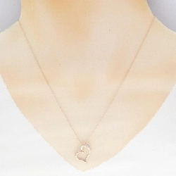 K10PG Dây chuyền kim cương hình trái tim - Hàng hiệu Chính hãng 857736