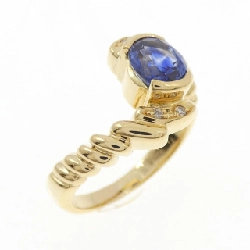 Nhẫn Sapphire K18YG 1.19CT