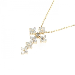 K18PG Đan Chéo × Hoa Nhẫn Kim Cương 0.26CT - Hàng hiệu Chính hãng 860064