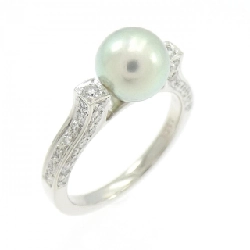 Nhẫn ngọc trai Akoya PT900 7.2mm - Hàng hiệu Chính hãng