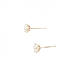 K18PG/ST Bông tai kim cương 0.308CT 0.331CT H SI1 3EXT-EXT - Hàng hiệu Chính hãng 874108