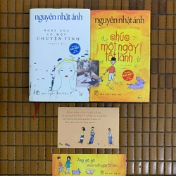 Nguyễn Nhật Ánh bìa cứng Ngày xưa có một chuyện tình Chúc 1 ngày tốt lành