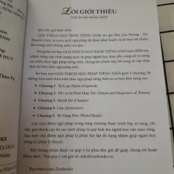 GIẢI THÍCH NGỮ PHÁP TIẾNG ANH. Tg. MAI LAN HƯƠNG 732655