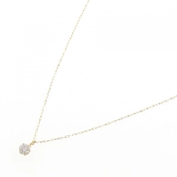 K18YG Solitaire Dây chuyền kim cương 0.07CT - Hàng hiệu Chính hãng 859689