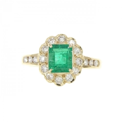 Nhẫn Emerald K18YG 0.51CT - Hàng hiệu Chính hãng 854228