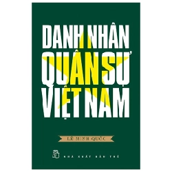 Danh nhân quân sự Việt Nam - LÊ MINH QUỐC 2020 New 100% HCM.PO