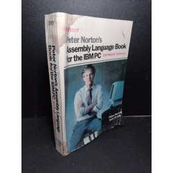 Peter Norton's assembly language book for the IBM PC mới 60% ố vàng ẩm gấp góc rách trang HCM2103 NGOẠI VĂN Blogmeo 27525