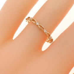 Nhẫn kim cương K10YG - Hàng hiệu Authentic 850948