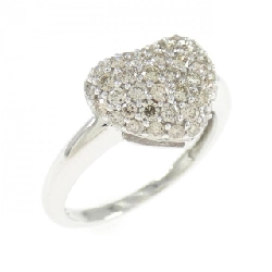 Nhẫn kim cương hình trái tim K18WG 0.50CT