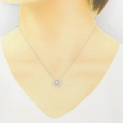 K18WG Dây chuyền kim cương 0.32CT - Hàng hiệu Chính hãng 862830