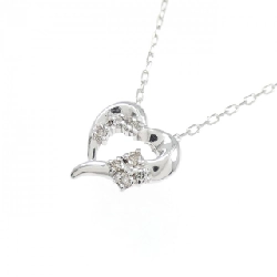 K10WG Dây chuyền kim cương hình trái tim 0.04CT - Hàng hiệu Chính hãng 859402