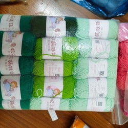 Len baby yarn 40g nhiều màu 145286