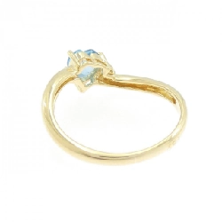 Nhẫn hình trái tim Blue Topaz K18YG - Hàng hiệu Chính hãng 849817