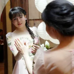 Đầm xòe 2 lớp thiết kế form đẹp 932344