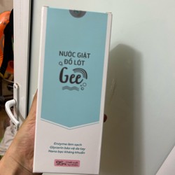 NƯỚC GIẶT ĐỒ LÓT Gee