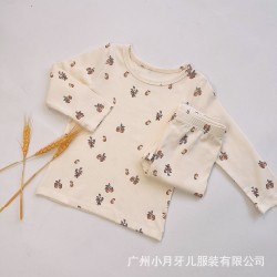 Bộ nỉ co dãn 4 chiều bé gái cotton  giảm giá 50% 26500