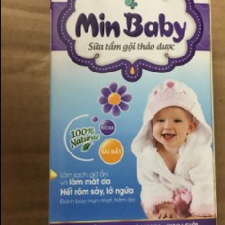 Sữa tắm gội thảo dược Min Baby