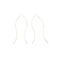 Bông tai K18YG Star Jewelry