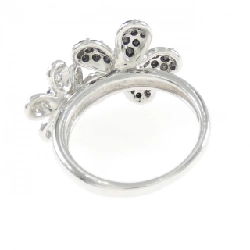 Nhẫn kim cương hoa K18WG 1.00CT 667809