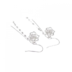 K10WG Bông tai kim cương hồng 0.02CT - Hàng hiệu Chính hãng 865693