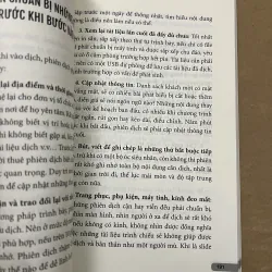 Cẩm Nang Kỹ Năng Nghề Phiên Dịch 994114