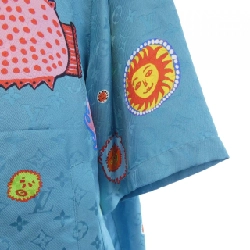 Áo sơ mi ngắn tay LOUIS VUITTON LV×YK Monogram Face HOS31WV36 Yayoi Kusama - Hàng hiệu Authentic 895461