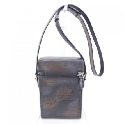Berluti フリースクリットスワイプレザーメッセンジャー BAG - Hàng hiệu Authentic 902726