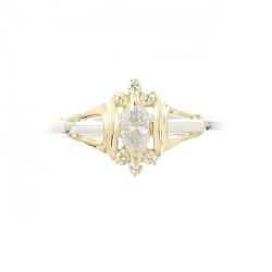 Nhẫn kim cương PT900/K18YG 0.19CT - Hàng hiệu Authentic 850809