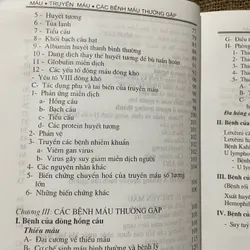 MẬU -TRUYỀN MÁU CÁC BÊNH MÁU THƯỜNG GẮP; 280 trang  1056652
