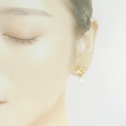 Bông tai ngọc trai Akoya Mikimoto 6.4mm 665832