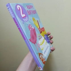 Happy 2nd Birthday Sách mừng sinh nhật bé 2 tuổi bằng Tiếng Anh 548943