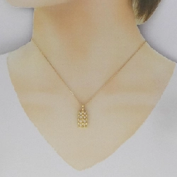 K18YG Dây chuyền kim cương 0.23CT - Hàng hiệu Chính hãng 860748