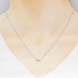 K18WG Dây chuyền kim cương hình trái tim 0.13CT - Hàng hiệu Chính hãng 863679