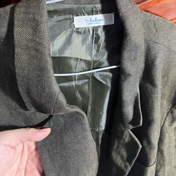 [Áo khoác] Blazer, vest xanh rêu  72985
