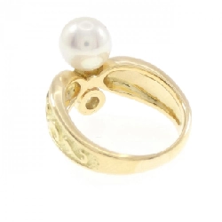 Nhẫn ngọc trai Akoya K18YG 7.2mm 669803