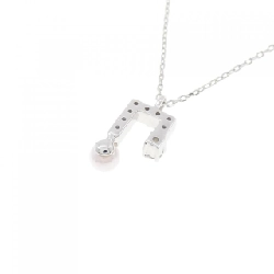 K18WG Ngọc trai Akoya Dây chuyền 3.0mm - Hàng hiệu Chính hãng 857601