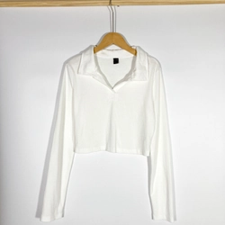 Áo Thun Polo form Croptop Size S M
