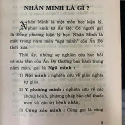 ĐÔNG PHƯƠNG LUẬN LÝ HỌC - NHẤT HẠNH 1008004