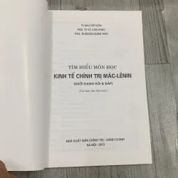 Tìm hiểu môn học kinh tế chính trị mác lenin. 1041274