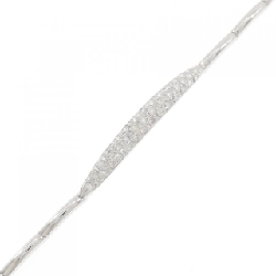 K14WG Pave Diamond Bracelet 0.70CT - Hàng hiệu Chính hãng