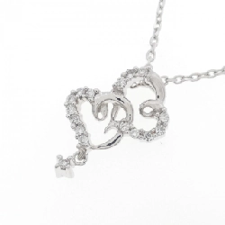 K18WG Dây chuyền kim cương hình trái tim 0.10CT - Hàng hiệu Chính hãng 859573